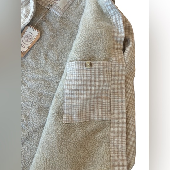 NWT FatFace Hamilton Borg Lined Shacket - Picture 8 of 11